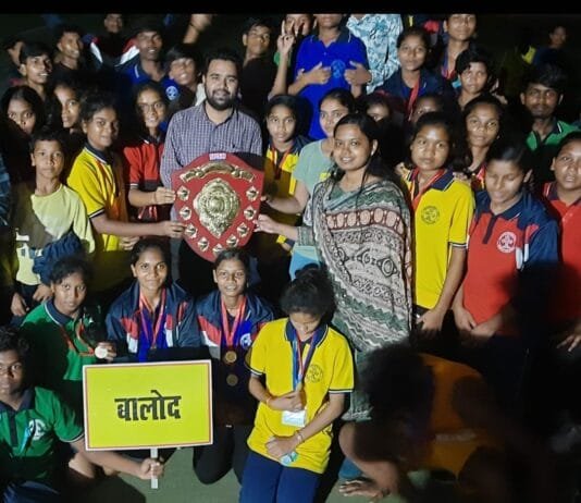 राजनांदगांव : एकलव्य आदर्श आवासीय विद्यालय बालोद की टीम ओवर ऑल चैम्पियनशिप का खिताब अपने नाम किया…