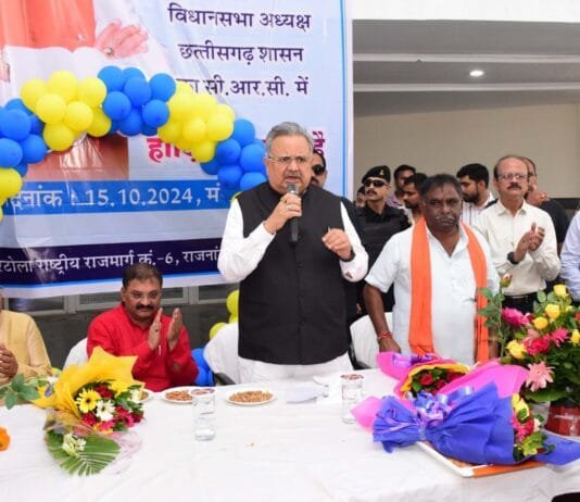 राजनांदगांव : मानवीय दृष्टि से सीआरसी सेंटर का निर्माण सबसे बड़ा पुण्य का कार्य- विधानसभा अध्यक्ष डॉ. रमन सिंह…