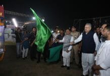 राजनांदगांव : मुख्यमंत्री एवं विधानसभा अध्यक्ष ने नवा बिहान साईबर जागरूकता रथ को हरी झंडी दिखाकर किया रवाना…