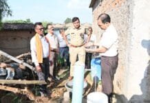 राजनांदगांव: कलेक्टर एवं पुलिस अधीक्षक ने ग्राम गोडलवाही में जल जीवन मिशन के कार्यों का किया निरीक्षण…
