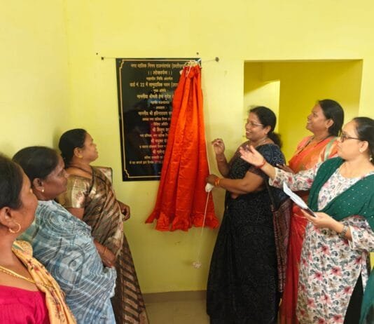 राजनांदगांव: रेवाडीह में निर्मित उराव समाज के सामुदायिक भवन का महापौर ने किया लोकार्पण…