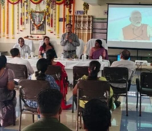 राजनांदगांव : शासकीय आयुष पॉलीक्लीनिक में नवम् आयुर्वेद दिवस कार्यक्रम का हुआ आयोजन ….