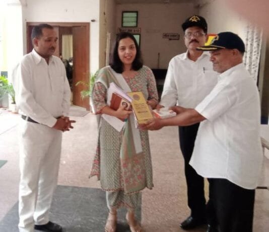 राजनांदगांव: सीईओ जिला पंचायत को अखिल भारतीय पूर्व सैनिक सेवा परिषद की त्रैमासिक बैठक में सहयोग के लिए दिया धन्यवाद…