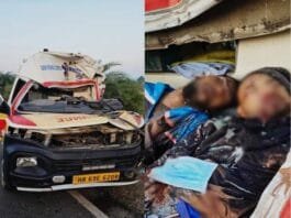 बिग ब्रेकिंग: एंबुलेंस से मरीज लेकर जा रहे थे, ट्रक से हुई टक्कर, 2 स्टॉफ की मौत, 6 घायल…