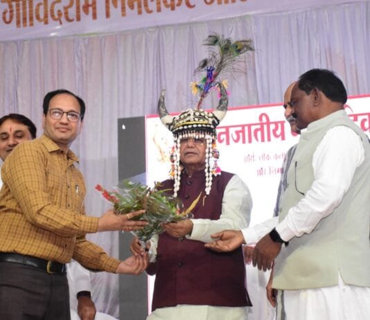 राजनांदगांव: जनजातीय गौरव दिवस कार्यक्रम में शामिल हुए पूर्व अध्यक्ष छत्तीसगढ़ विधानसभा एवं विधायक बिल्हा धरमलाल कौशिक…