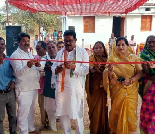 राजनांदगांव: सीताकसा मे खुज्जी विधायक ने सांस्कृतिक कला मंच का किया लोकार्पण…