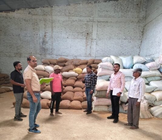 मोहला: खाद्य विभाग की बड़ी कार्रवाई, फर्म सीताराम गौरीशंकर के गोदाम में 864 क्विंटल धान जप्त…