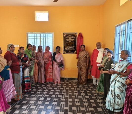 राजनांदगांव: शांतिनगर में निर्मित सामुदायिक भवन का महापौर ने किया लोकार्पण…