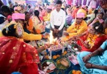 राजनांदगांव: सामुहिक विवाह में 25 जोड़े बंधे परिणय सूत्र में…