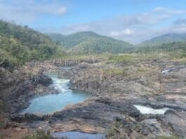 सातधार जलप्रपात में बहा युवक ,नहाने के दौरान हुआ हादसा…