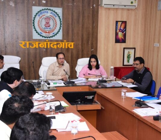 राजनांदगांव: कलेक्टर ने टीबी मुक्त भारत अभियान के संबंध में अंतर विभागीय बैठक ली…