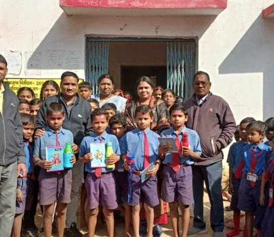 राजनांदगांव : खैरबना में जिला स्तरीय खेल में अव्वल आये बच्चों को सम्मानित किया गया…