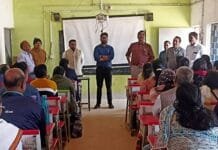 राजनांदगांव : अपर कलेक्टर ने किया प्रशिक्षण का किया अवलोकन…