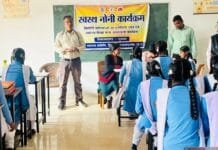 राजनांदगांव: किशोरी बालिकाओं के लिए स्वस्थ नोनी कार्यक्रम का हुआ शुभांरभ