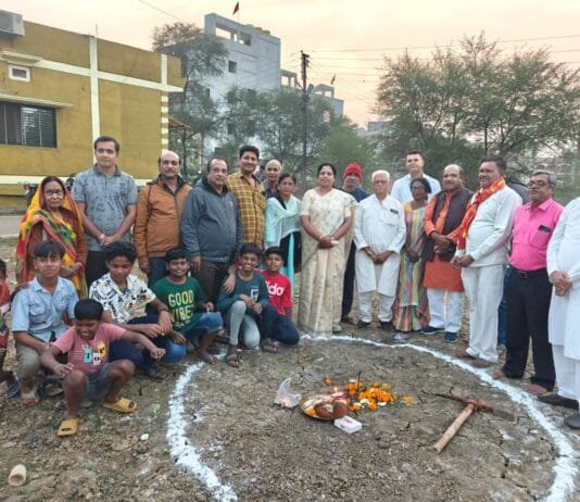राजनांदगांव: मुदलियार कॉलोनी रामनगर वार्ड नंबर 7 में गार्डन का हुआ भूमि पूजन…