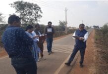 राजनांदगांव : उपमुख्यमंत्री विजय शर्मा के निर्देशानुसार मुख्य अभियंता एवं राज्य गुणवत्ता नियंत्रक द्वारा ग्रामीण सड़कों का किया गया औचक निरीक्षण…