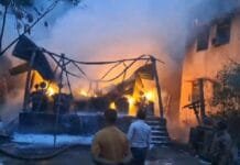 राजनांदगांव : शहर के विद्युत विभाग के ऑफिस में .ट्रांसफॉर्मर रिपेयरिंग के क्षेत्र में आग लगने से मचा अफरा- तफरी…