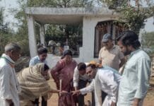 राजनांदगांव : वार्ड नं. 7 में शीतला मंदिर के पास सीमेंट कांक्रिट रोड निर्माण के लिये महापौर ने किया भूमि पूजन…