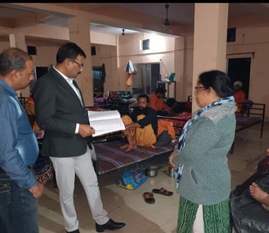 राजनांदगांव : आयुक्त विश्वकर्मा ने किया आश्रय स्थल का निरीक्षण…
