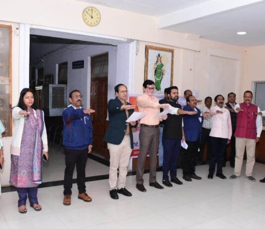 राजनांदगांव: कलेक्टर ने निक्षय-निरामय छत्तीसगढ़ की दिलाई शपथ…