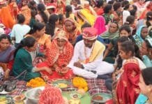 सक्ती : मुख्यमंत्री कन्या विवाह योजना : विधिवत मंत्रोच्चार के साथ 120 जोड़े बंधे परिणय सूत्र में…