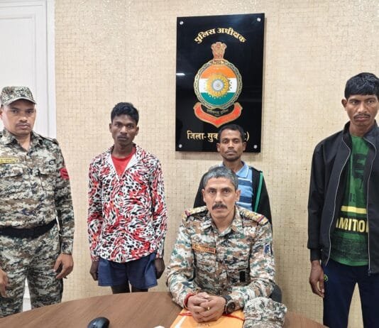 सुकमा पुलिस को मिली बड़ी सफलता 02 ईनामी सहित 03 नक्सलियों को किया गिरफ्तार…