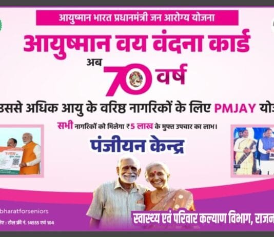 राजनांदगांव : डोंगरगढ़ विकासखंड के सभी ग्रामों में 4 एवं 5 जनवरी को वय वंदना कार्ड बनाने शिविर का आयोजन…