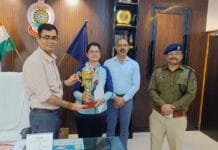 राजनांदगांव : इंडिया नेशनल पावरलिफ्टिंग कम्पिटिशन चौंपियनशिप में आरक्षक अंजू सिंह ने जीता स्वर्ण पदक…