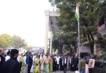 राजनांदगांव : कलेक्टर ने संयुक्त जिला कार्यालय में किया ध्वजारोहण…