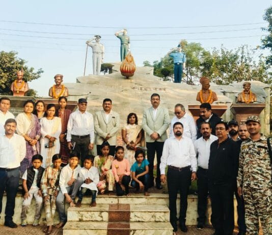 राजनांदगांव : आयुक्त अतुल विश्वकर्मा ने किया मोहारा जल संयंत्र गृह में ध्वजारोहण…