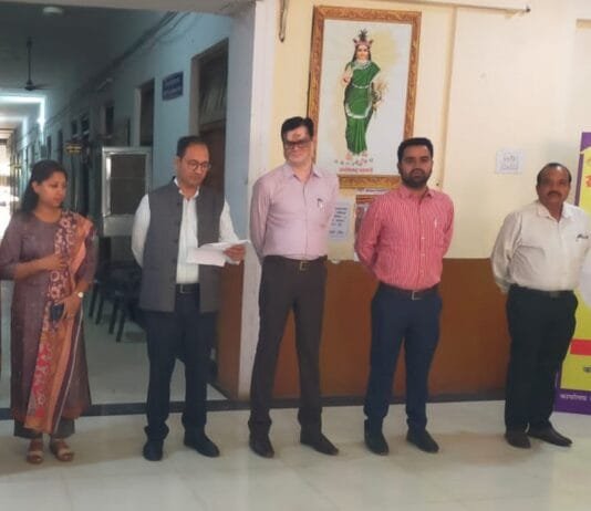 राजनांदगांव : भारत के स्वतंत्रता संग्राम के अमर शहीदों को मौन धारण कर दी गई श्रद्धाजंलि…