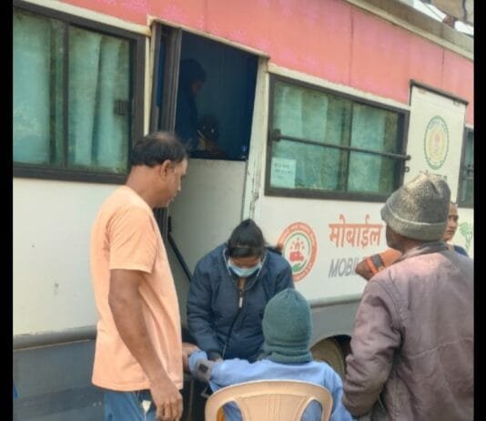 राजनांदगांव : मुख्यमंत्री शहरी स्लम स्वास्थ्य योजना – मोबाईल मेडिकल यूनिट वेन से स्वास्थ्य परीक्षण को मिल रहा अच्छा प्रतिसात…