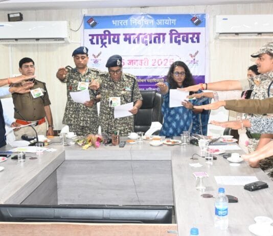 मोहला :राष्ट्रीय मतदाता दिवस पर शत प्रतिशत मतदान करने दिलाई गई शपथ…