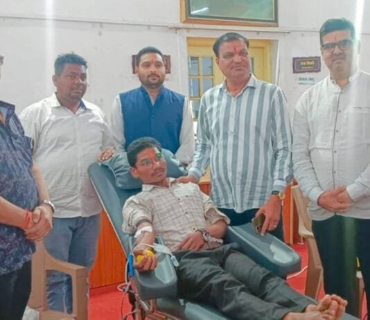 राजनांदगांव: रक्तदान जनसेवा का श्रेष्ठ माध्यम – मधुसूदन यादव…