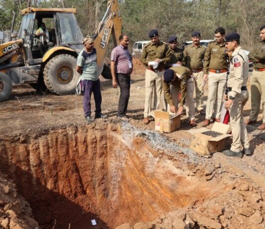 राजनांदगांव: 2 करोड़ रुपए के मादक पदार्थों को किया नष्टीकरण…