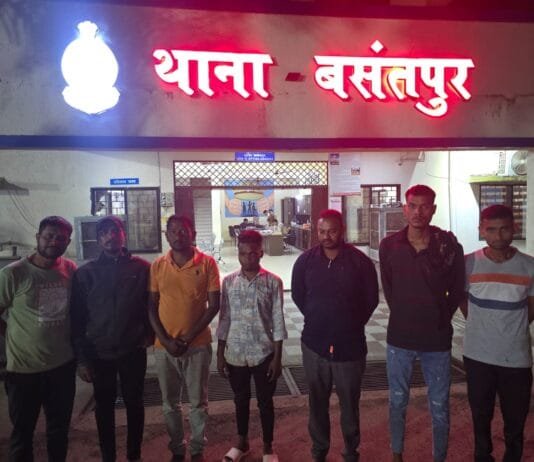 राजनांदगांव : जुआ खेल रहे जुआड़ियों पर बसंतपुर पुलिस की कार्यवाही…