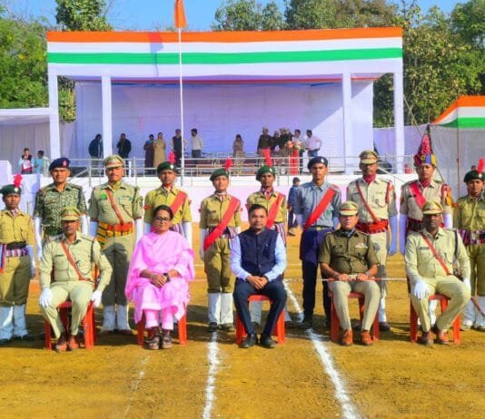 मोहला : गणतंत्र दिवस की तैयारी का किया गया अंतिम रिहर्सल…