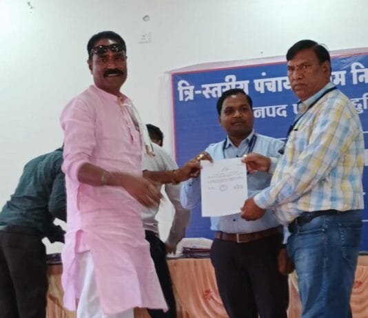 राजनांदगांव : ग्राम पंचायत घुपशाल से नरेश शुक्ला हुये सरपंच निर्वाचित…