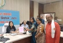 राजनांदगांव: किरण रविन्द्र वैष्णव जिला पंचायत सीईओ ने सौंपा प्रमाण पत्र…