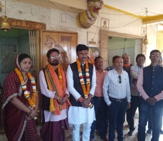 राजनांदगांव: सरपंच पद पर टेड़ेसरा पंचायत मे भाजपा समर्पित खिलेश्वर साहू कि शानदार जीत…