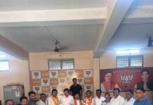 राजनांदगांव: जिला पंचायत सदस्य गोपाल सिंह भूआर्य का भाजपा कार्यालय में किया गया सम्मान…