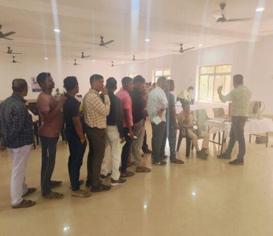 राजनांदगांव : रक्षित केन्द्र राजनांदगांव में एक दिवसीय स्वास्थ्य जांच शिविर का किया गया आयोजन…