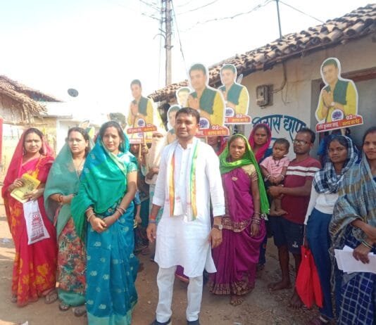 राजनांदगांव : चुनाव प्रचार के अंतिम दिवस पर रविकुमार साहू ने अपने समर्थको के झोंकी ताकत, मतदाताओ का मिल रहा भरपूर आशीर्वाद…