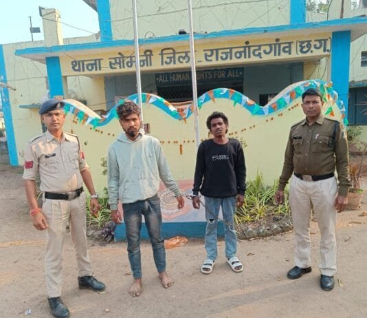 राजनांदगांव : हत्या का प्रयास करने वाला आरोपी गिरफ्तार…