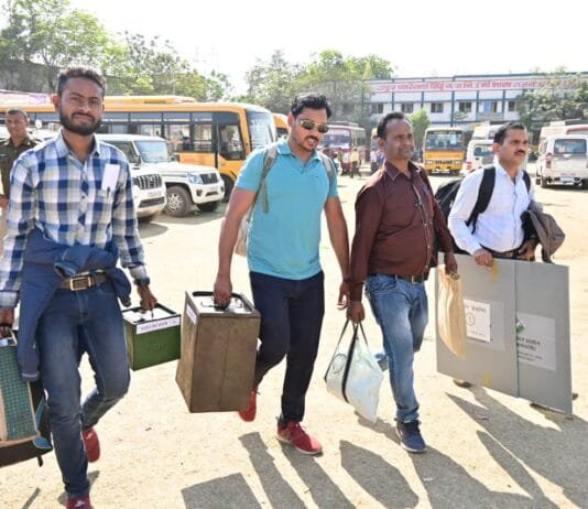 राजनांदगांव : प्रथम चरण में 17 फरवरी को सुबह 7 बजे से अपरान्ह 3 बजे तक जनपद पंचायत राजनांदगांव के मतदान केन्द्रों में होगा मतदान…