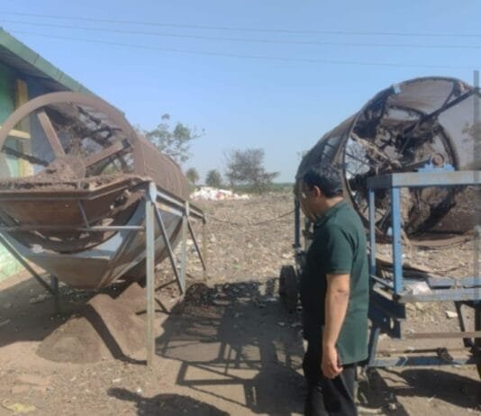 राजनांदगांव : निगम आयुक्त अतुल विश्वकर्मा नवागांव टेंचिंग ग्राउण्ड पहुॅच,कचरा निपटान प्रक्रिया में तेजी के दिये निर्देश…