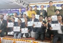 राजनांदगांव : राष्ट्रीय सेवा योजना ईकाई कॉन्फ्लूएंस कॉलेज को राष्ट्रीय सड़क सुरक्षा माह जन जागरूकता अभियान में उत्कृष्ट प्रदर्शन हेतु किया गया सम्मानित…