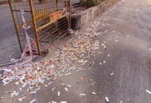 राजनांदगांव : मलमा मण्डप एवं कचरा फैलाने पर कार्यवाही जारी…