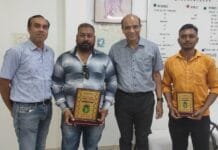 राजनांदगांव : बॉडी बिल्डिंग एवं वेट लिफ्टिंग प्रतियोगिता में उमेश एवं प्रिन्शु ने राजनांदगांव क्षेत्र का किया नाम रोशन…