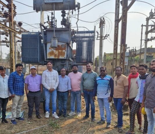 मोहला: दिघवाड़ी उपकेन्द्र में नया 3.15 एम.व्ही.ए. का अतिरिक्त पॉवर ट्रांसफार्मर हुआ क्रियाशील…
